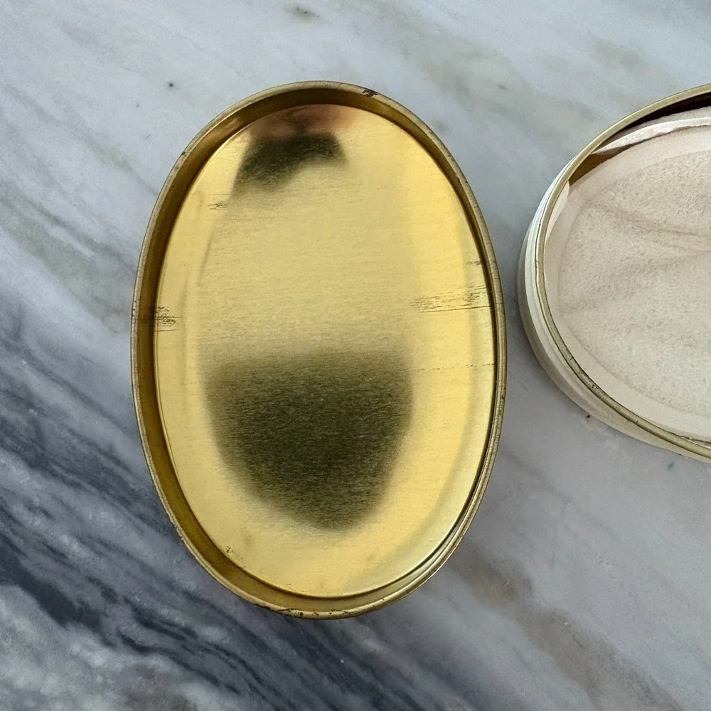 Vintage‎ Avon 1983 Grandfather's Are Special Collectible Oval Soap Tins 3.5 In